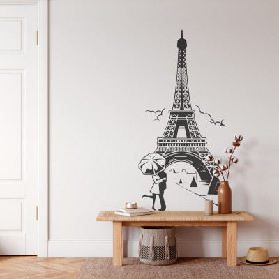 Adesivo de Parede Torre Eiffel