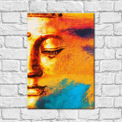 Quadro Decorativo Buddha Abstrato