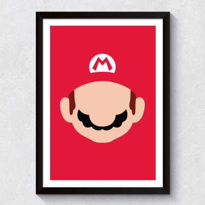 Quadro Decorativo Mario Bros