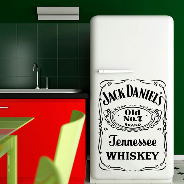 Adesivo de Geladeira Jack Daniels