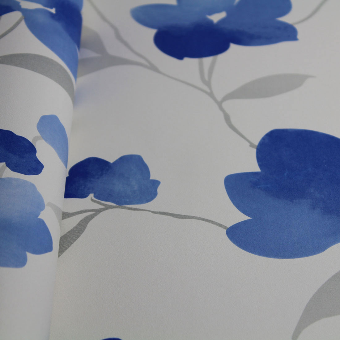 Papel de Parede Muresco Allegra Floral Azul