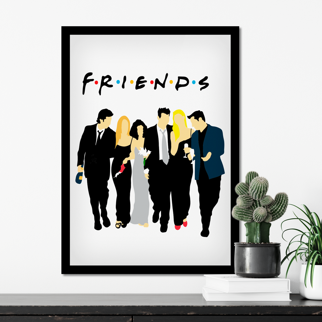 Quadro Decorativo da Serie Friends