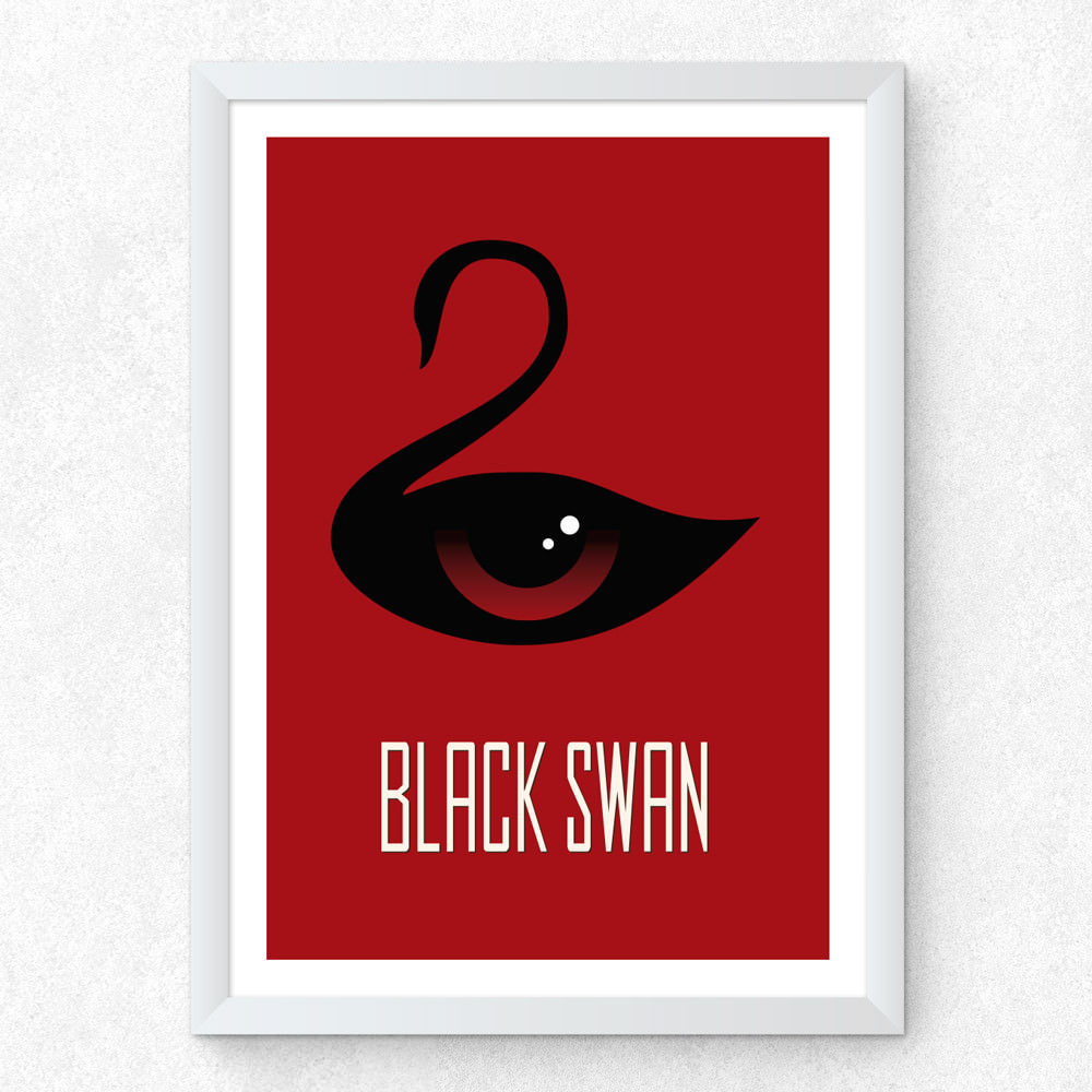 Quadro Decorativo Black Swan (Cisne Negro)