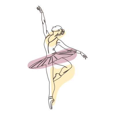 Adesivo de Parede Ballet