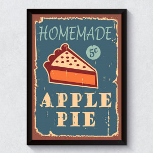 Quadro Decorativo Apple Pie
