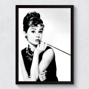 Quadro Decorativo Audrey Hepburn 