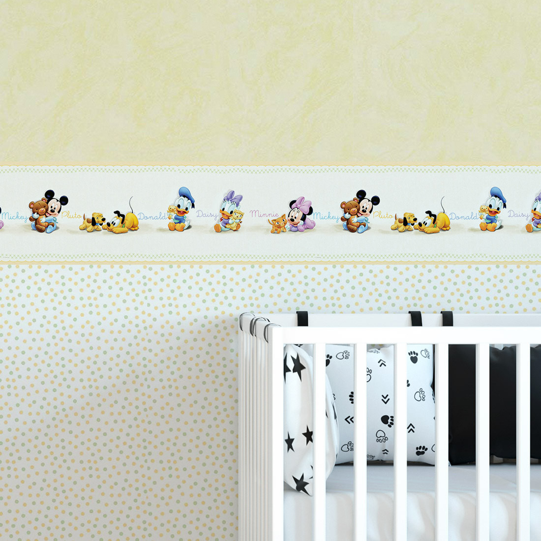 Faixa Decorativa Infantil Disney Baby - Disney - Rolo com 5 Metros