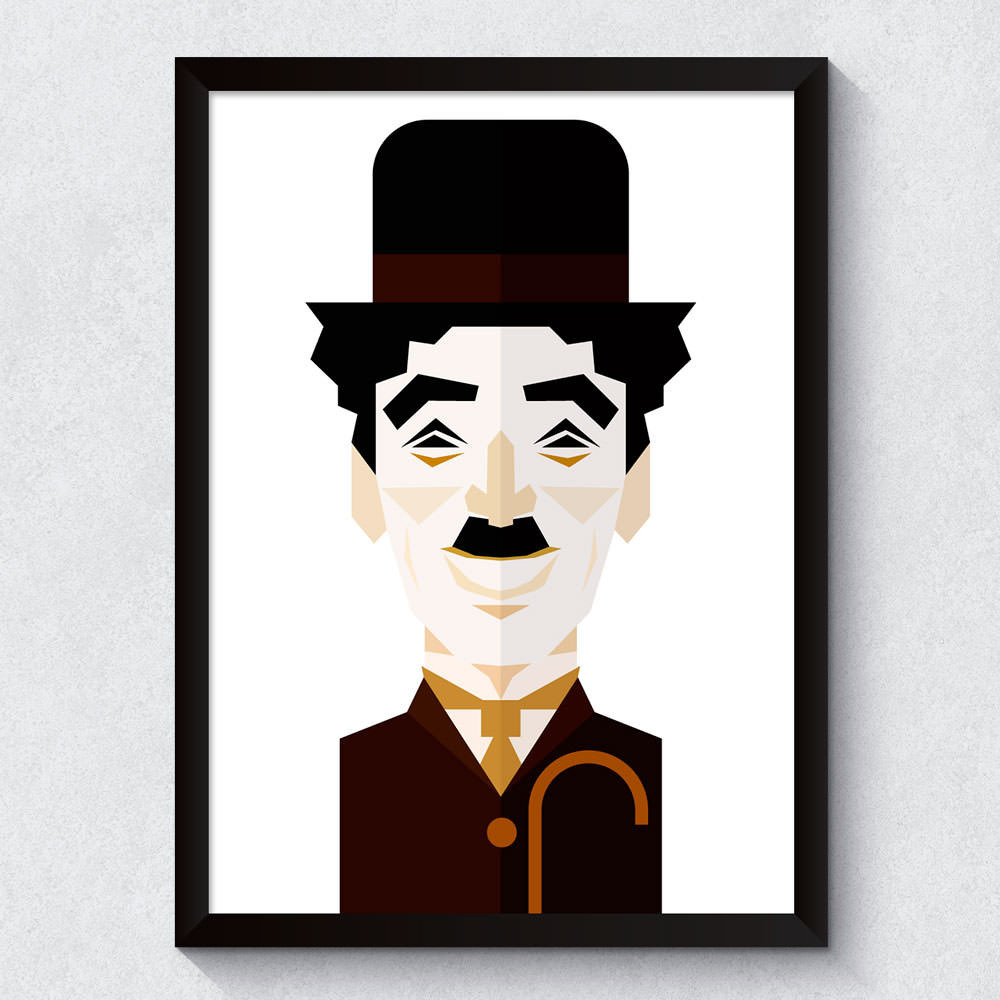 Quadro Decorativo Chaplin