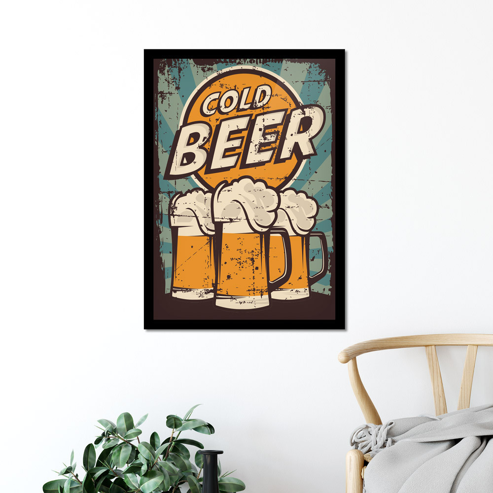 Quadro Decorativo Cold Beer