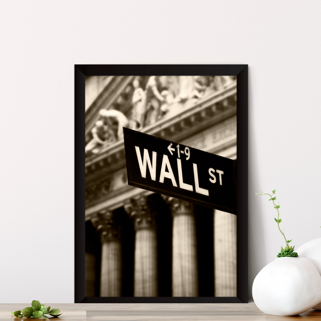 Quadro Decorativo Wall Street New York