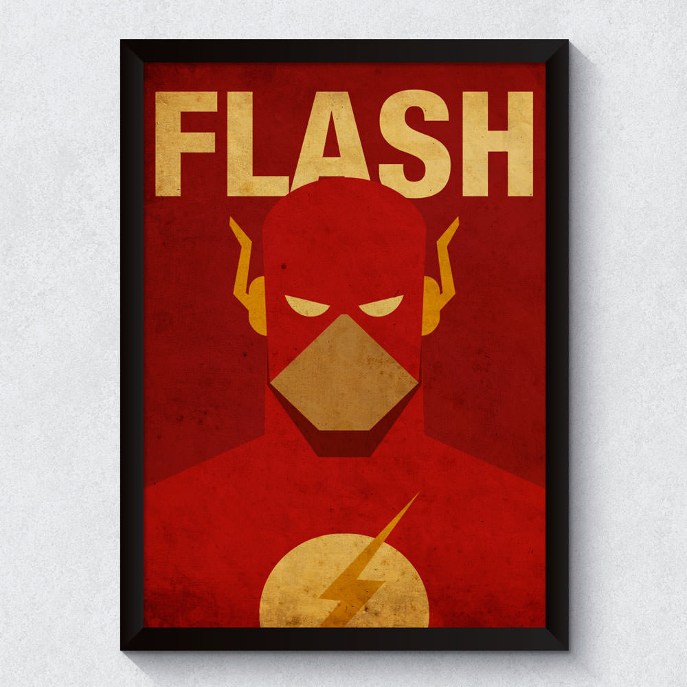 Quadro Decorativo The Flash