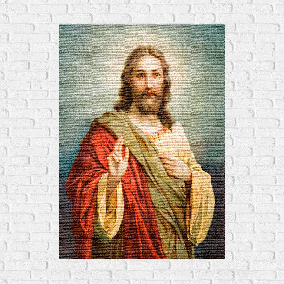 Quadro Decorativo Jesus Cristo - Em Canvas